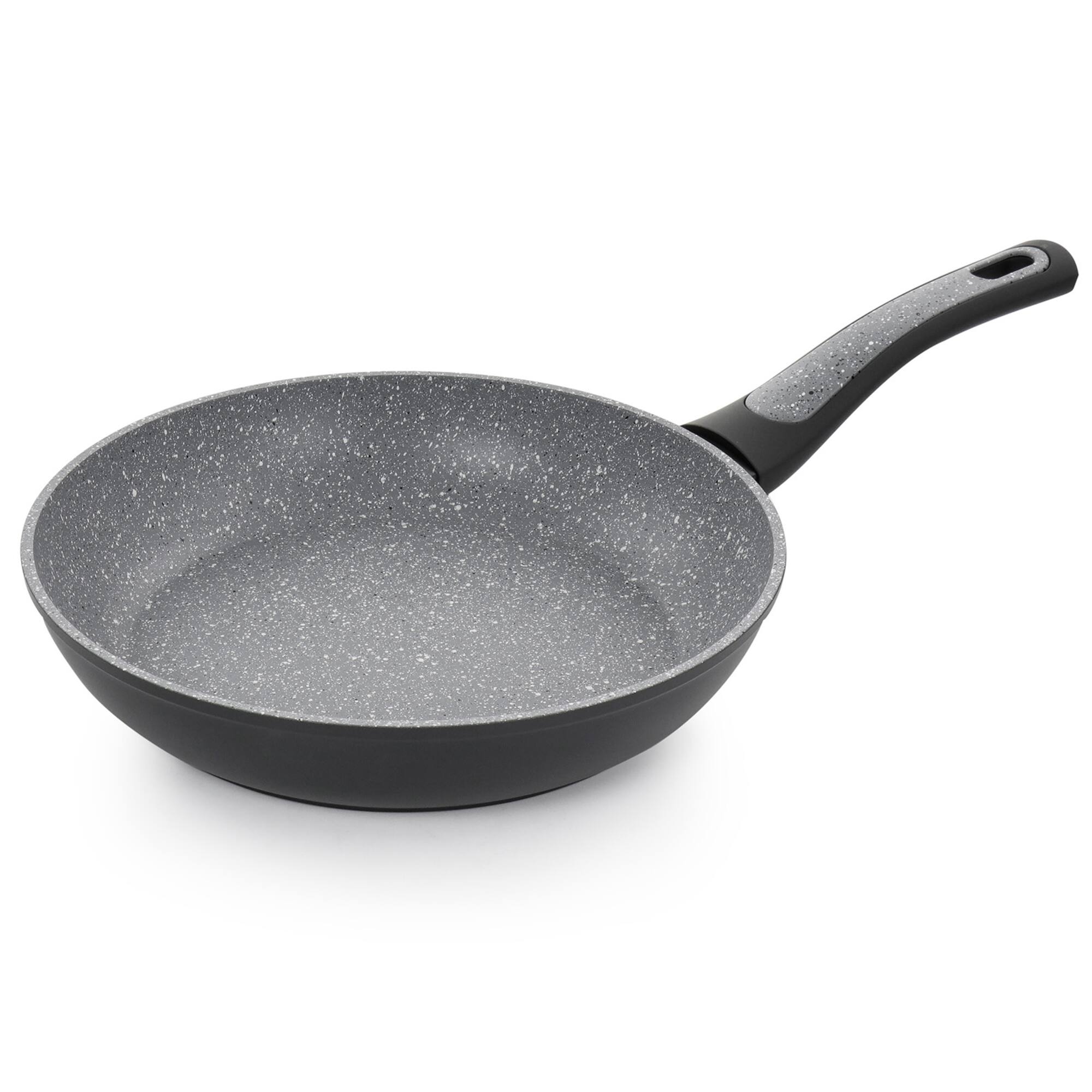 Oster 10-Piece Black and Gray Speckle Nonstick Aluminum Cookware Set